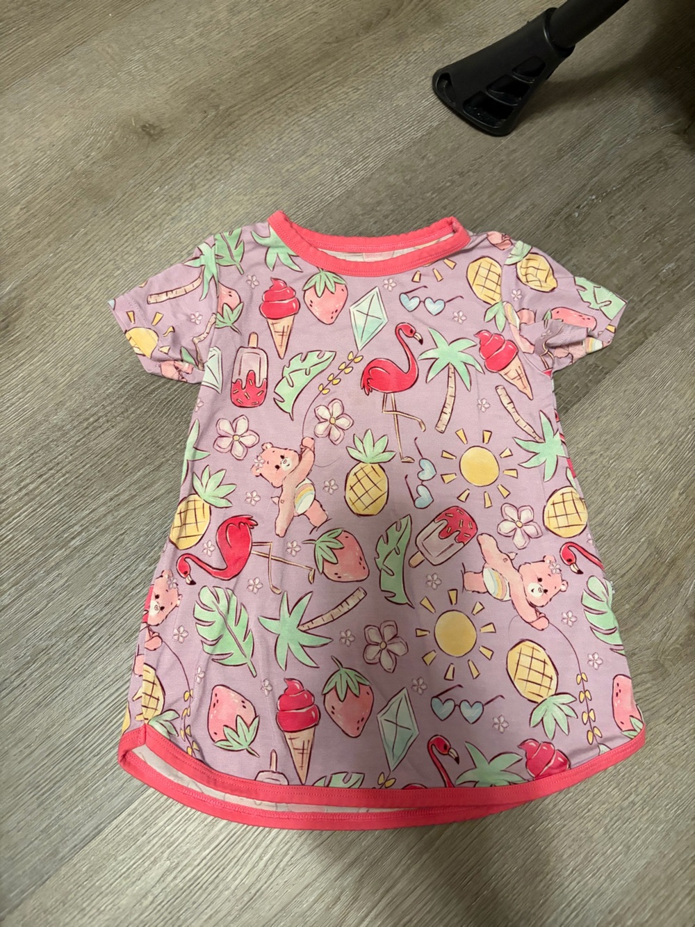 Birdie bean bamboo girls Care Bears summer night gown 12-18months